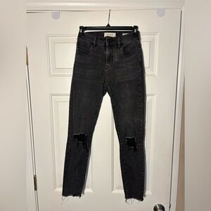 PacSun Black Ripped Skinny Jeans